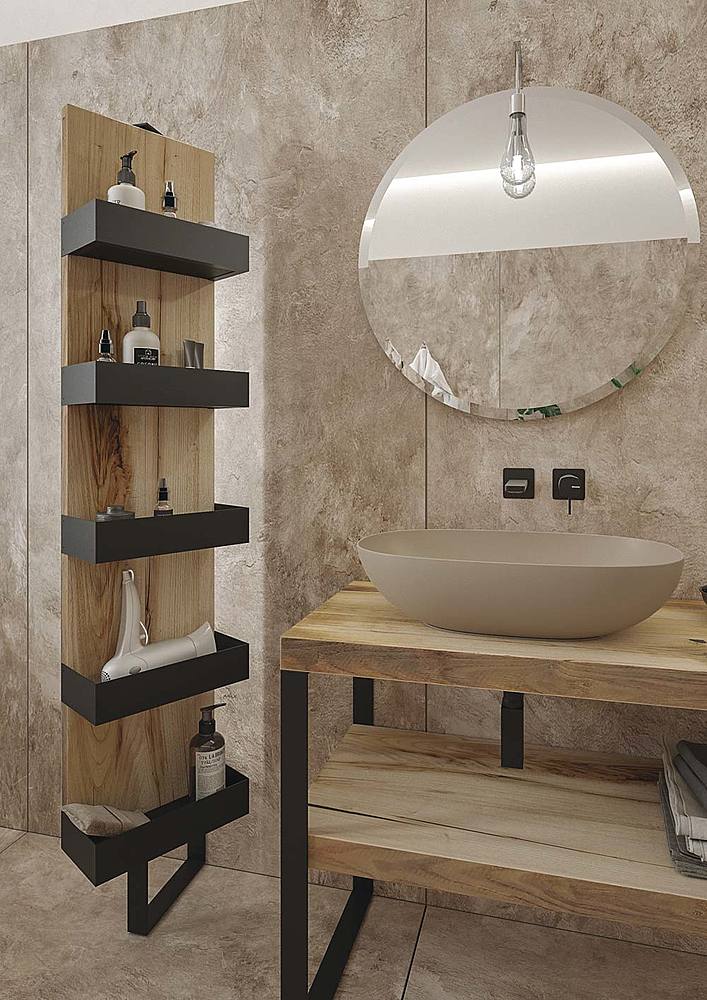 d3d default life 11 d mobile bagno moderno legno massello