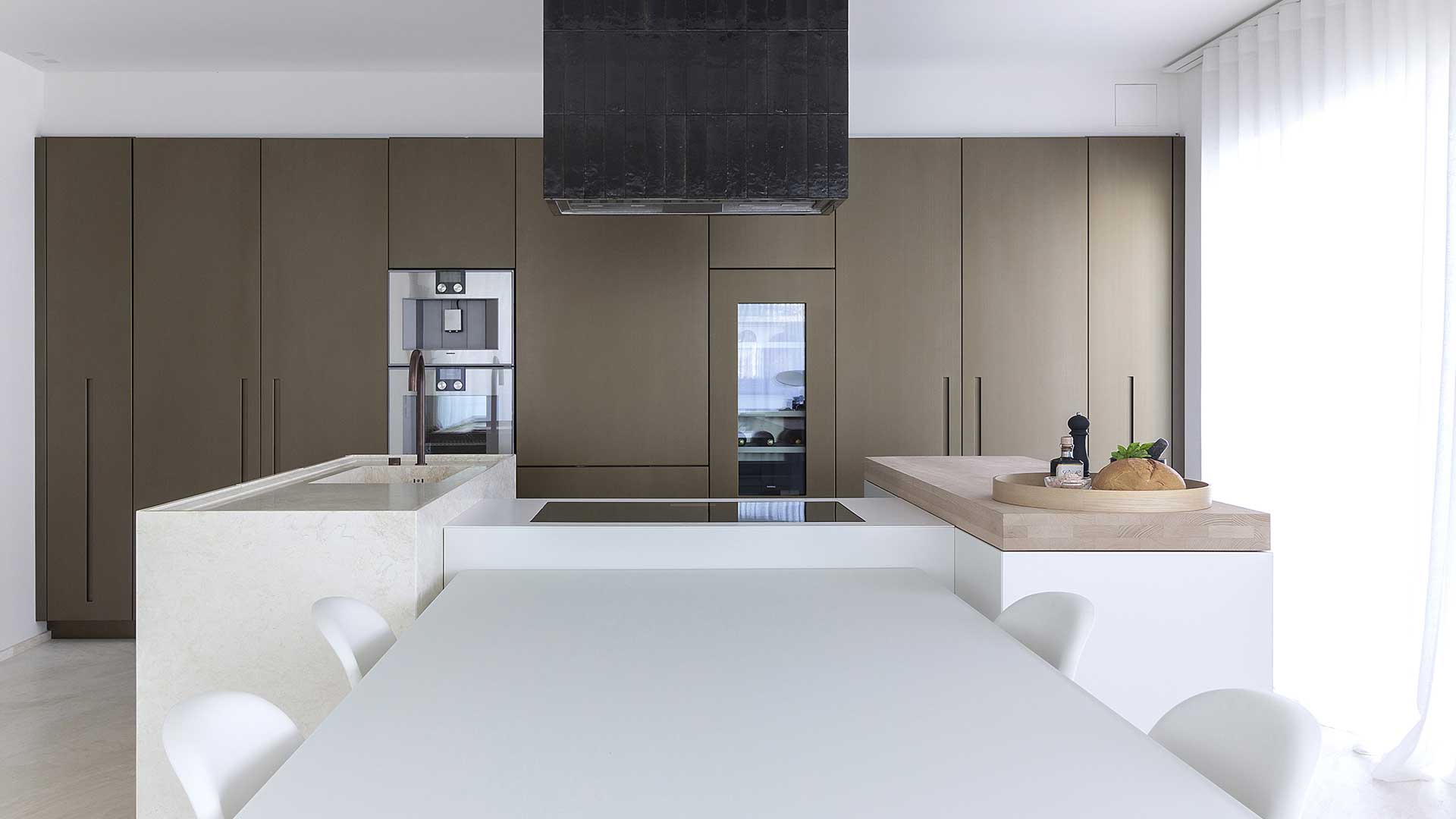 Mobilier de Bucatarie tmitalia kitchen design t45 d90 stone island table