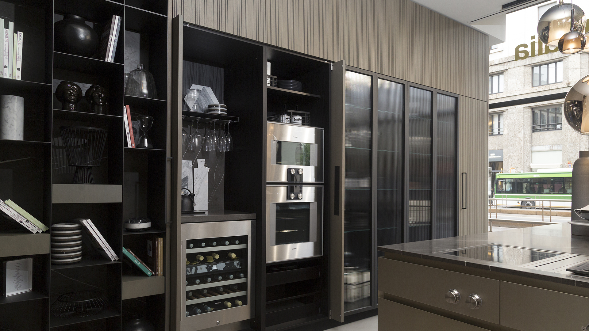 Mobilier de Bucatarie tmitalia kitchen island design rua t45 retractable doors