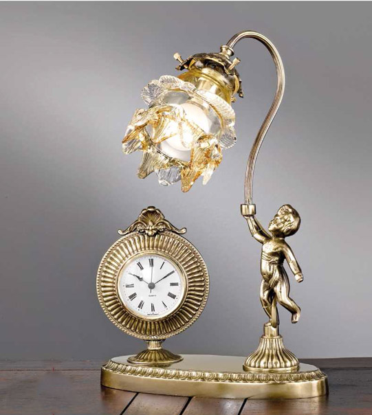 lampa ceas decorativ
